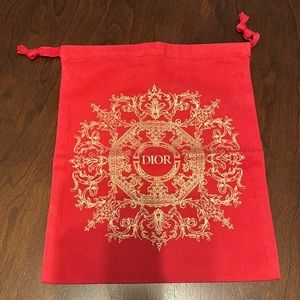New Year Drawstring pouch